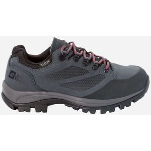 Wandelschoen Jack Wolfskin Women Rebellion Texapore Low Grey Red