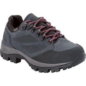 Wandelschoen Jack Wolfskin Women Rebellion Texapore Low Grey Red