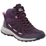 Jack Wolfskin - Woodland 2 Texapore Mid - Hardloopschoenen - Purple Phantom - Synthetisch