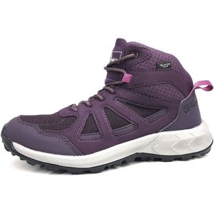 Jack Wolfskin Woodland 2 Texapore Mid M outdoorschoen dames,Purper Phantom,39.5 EU