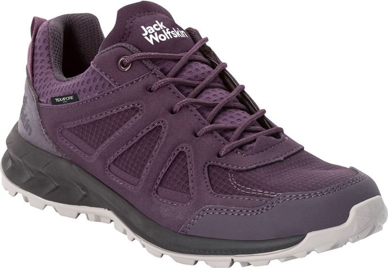 Jack Wolfskin - Woodland 2 Texapore Low W - Wandelschoenen - Purper Phantom