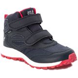 Jack Wolfskin - Woodland Texapore Mid Vc - Snowboots - Donkerblauw-Roze - Duurzame Materialen