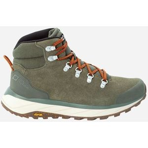 Jack Wolfskin - Terraventure Urban Mid - Outdoor Schoenen - Khaki / Orange - Veloursleder