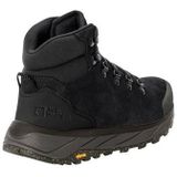 Jack Wolfskin Terraventure Urban Mid M - Heren Wandelschoenen Leer Zwart 4053561-6000 - Maat EU 45.5 UK 11