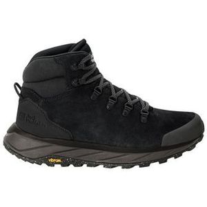 Jack Wolfskin Terraventure Urban Mid M - Heren Wandelschoenen Leer Zwart 4053561-6000 - Maat EU 40 UK 6.5