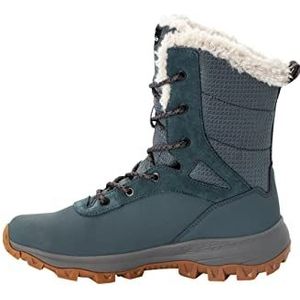 Jack Wolfskin Everquest Texapore Snow High W wandelschoenen voor dames, grijs.