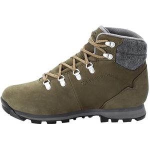 Jack Wolfskin Heren Thunder Bay Texapore Mid M middelhoog, Khaki Grijs, 44 EU