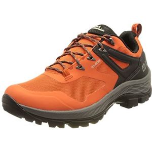Jack Wolfskin - Rebellion Guide Texapore Low M - Wandelschoen - Oranje Grijs - 43 EU