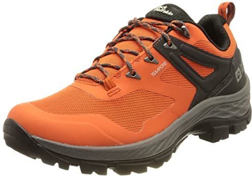 Jack Wolfskin - Rebellion Guide Texapore Low M - Wandelschoen - Oranje Grijs - 43 EU