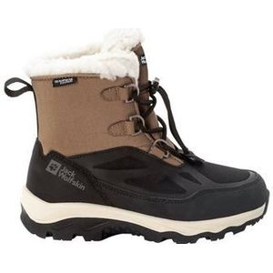 Jack Wolfskin Vojo Shell Xt Texapore Mid K Sneeuwlaarzen, uniseks, kinderen, Bruin/Zwart