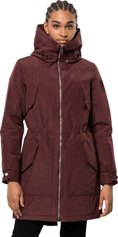 Jack Wolfskin Rocky Point Parka Coat voor dames, 1 stuk