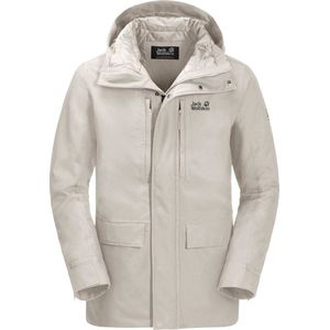 Jack Wolfskin West Coast 2l Jkt W 1110811-5062, Mannen, Wit, Jasje, maat: S