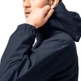 Jack Wolfskin - STORMY POINT 2L JKT M - Functioneel Jack - Donkerblauw - Waterafstotend & Winddicht & Ademend