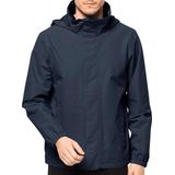 Jack Wolfskin - STORMY POINT 2L JKT M - Functioneel Jack - Donkerblauw - Waterafstotend & Winddicht & Ademend