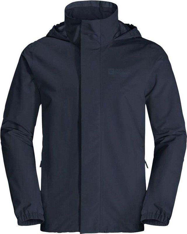Jack Wolfskin STORMY POINT 2L JKT M Heren Outdoorjas - night blue -Maat L