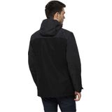 Jack Wolfskin - TAUBENBERG 3IN1 JKT M - Functioneel 3-in-1-jack - Zwart - Waterdicht