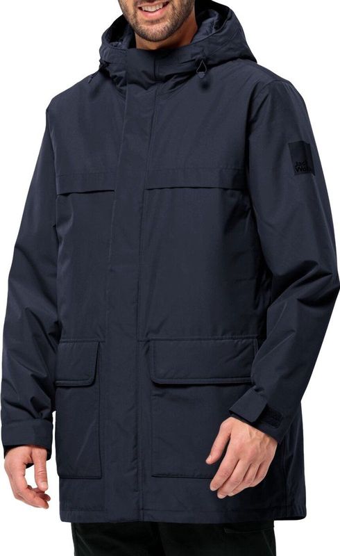 WINTERLAGER PARKA - Jack - Groen - Synthetische Vezel - Waterdicht, Winddicht