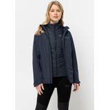 Jack Wolfskin - Glaabach 3in1 Jas - Waterdicht - Winddicht - Ademend