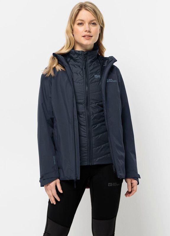 Jack Wolfskin - Glaabach 3in1 Jas - Waterdicht - Winddicht - Ademend
