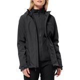 Jack Wolfskin 3-in-1-Funktionsjacke »MOONRISE 3IN1 JKT W«, mit Kapuze
