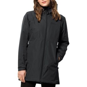 Jack Wolfskin - Heidelstein - Jas - Zwart - Polyester