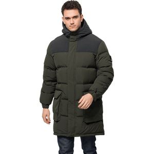 Jack Wolfskin - Alex Long Down - Outdoorjas - Donkerblauw - Recycled Polyamide