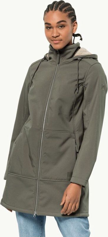 Jack Wolfskin - WINDY VALLEY COAT - Outdoorjas - Polyester - Dames