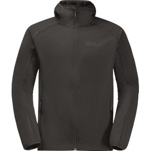 Jack Wolfskin - Feldberg - Softshelljack - Zwart - 100% Polyester