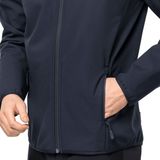 Jack Wolfskin - Bornberg Hoody - Heren Jack - Groen - Drielaags Texashield Pro