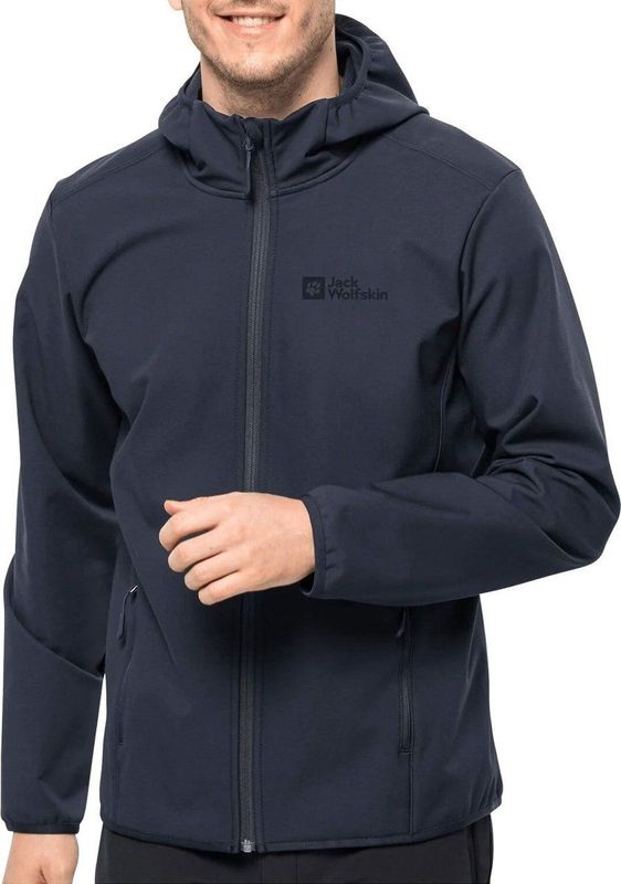 Jack Wolfskin - Bornberg Hoody - Heren Jack - Groen - Drielaags Texashield Pro