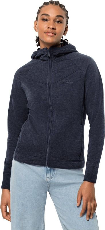 Waldsee - Hooded Jacket - Fleecejack - Heather - Polyester/Wol Blend