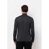 Jack Wolfskin - Sky Thermal - Thermoshirt - Zwart - 100% Polyester, Sneldrogend, Ademend