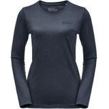 Jack Wolfskin - Sky Thermal L/S W - Wandelshirt - Dames - Grijs - Polyester