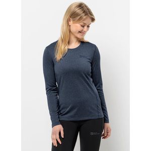 Jack Wolfskin - Sky Thermal L/S W - Wandelshirt - Dames - Grijs - Polyester
