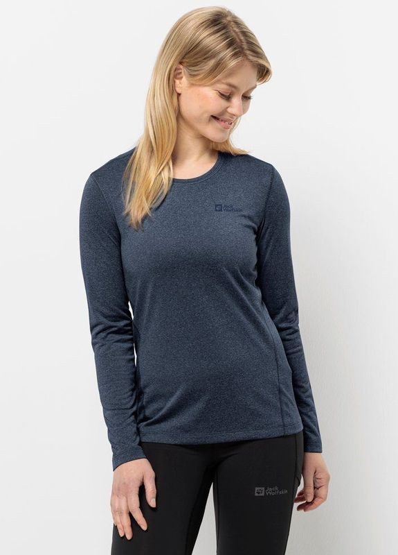 Jack Wolfskin - Sky Thermal L/S W - Wandelshirt - Dames - Grijs - Polyester