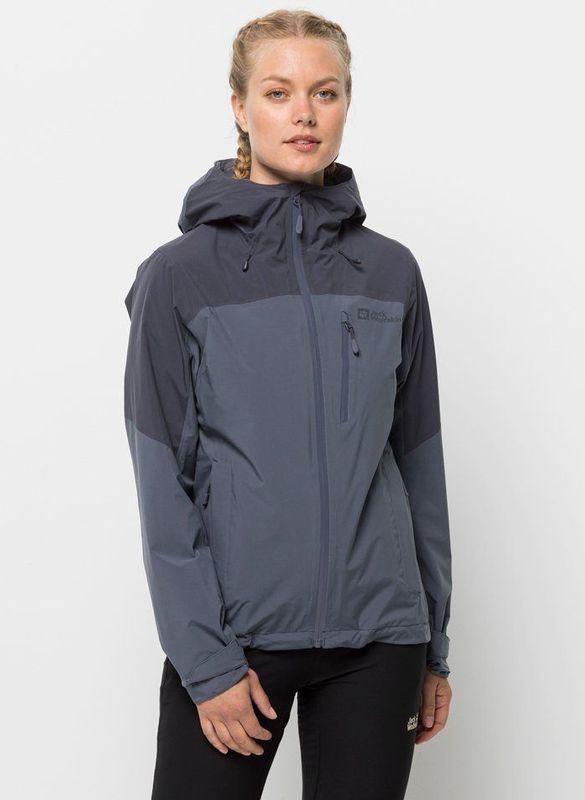 Jack Wolfskin Outdoorjacke »GO HIKE JACKET W«, mit Kapuze