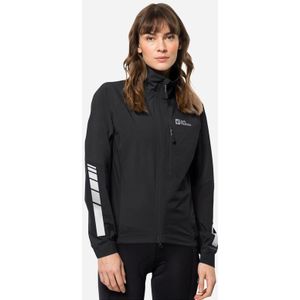 Jack Wolfskin Morobbia Jas, zwart, L dames, Zwart, L