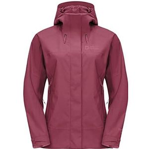 Jack Wolfskin Kammweg Damesjas, Sangria Red, XS, Sangria Rood, XS