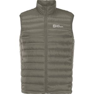 Bodywarmer Jack Wolfskin Men Pack & Go Down Vest Gecko Green