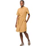 Jack Wolfskin - Holiday Midi - Jurk - Zwart - Ademend, Vochtregulerend, Sneldrogend, Gerecycled