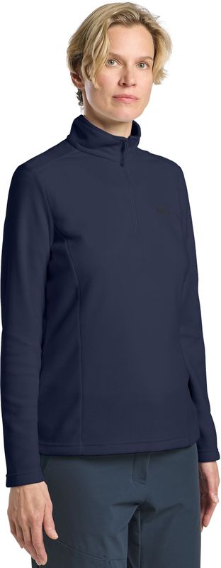 Jack Wolfskin - Taunus Half Zip - Trui - Nachtblauw - Polyester