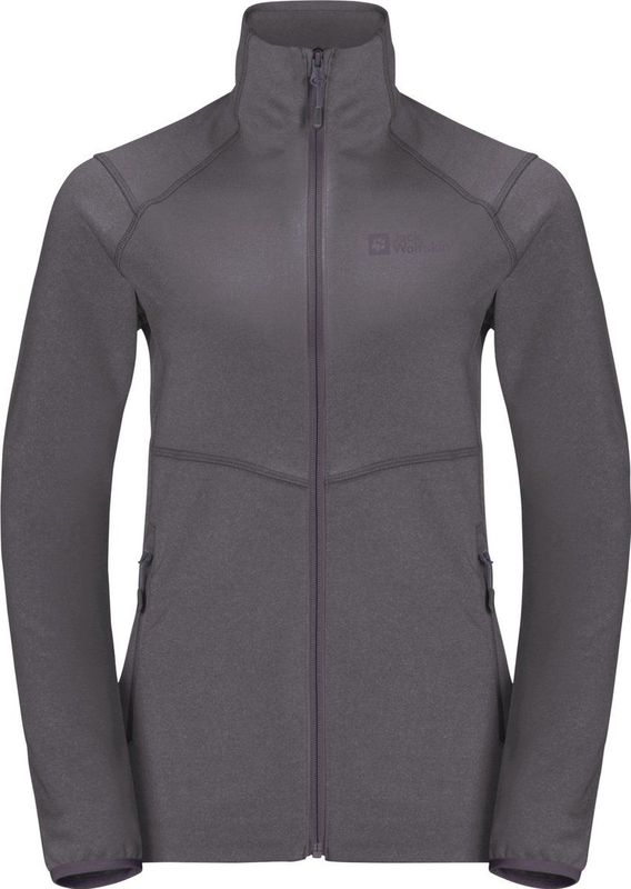 Jack Wolfskin Fortberg FZ Women - Outdoorvest - Dames - Grijs