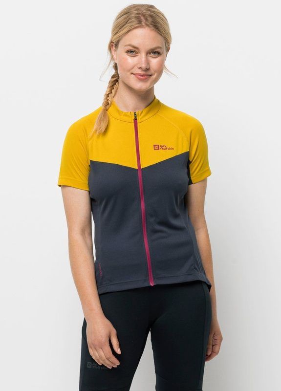 Jack Wolfskin - Morobbia Fz - Wielershirt - Ademend - Dames