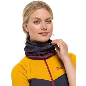 Jack Wolfskin Neckgaiter Basic Sjaal, Sangria-rood, één maat