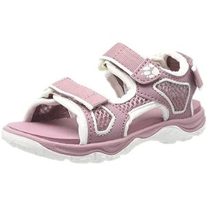 Jack Wolfskin uniseks-kind Taraco Beach Sandaal K outdoorschoen, Ash Mauve, 39 EU