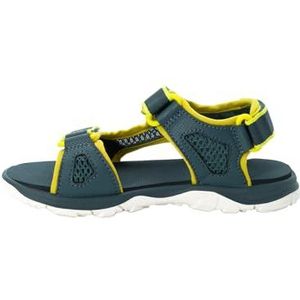 Jack Wolfskin Taraco K uniseks strandsandalen voor kinderen, groen, groen, 40 EU, groen licht groen