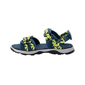 Jack Wolfskin uniseks-kind 49 IN 1 SANDAL K outdoorschoen, Dark Sea, 33 EU