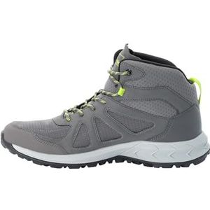 Jack Wolfskin Heren Woodland 2 Texapore Mid M Mid top, Pebble Grijs, 44.5 EU