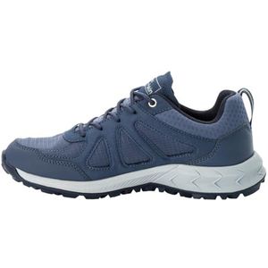 Jack Wolfskin dames Woodland 2 Texapore Low W Low-Top Trainers, grafietgrijs, 39 EU