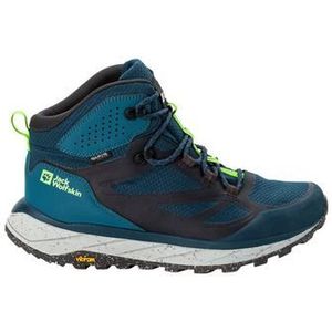 Jack Wolfskin TERRAVENTURE Texapore MID M Wandelschoenen voor heren, maat 43 EU, dark sea, 43 EU, Dark Sea